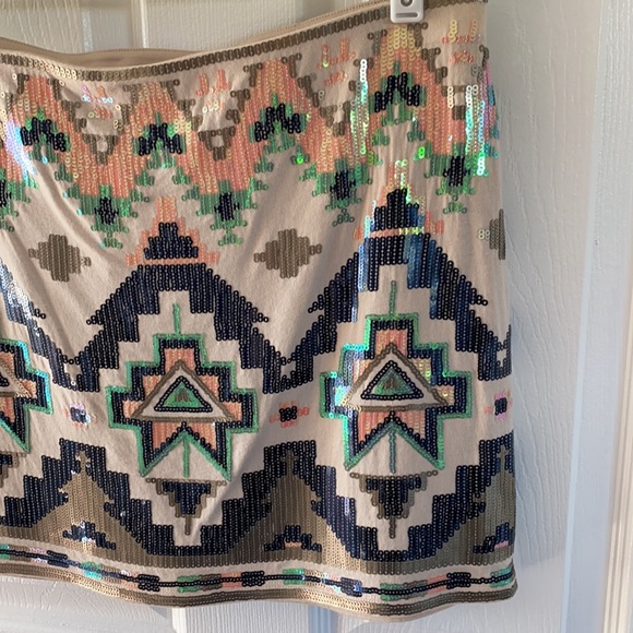 express sequined skirt size M NWT - Picture 5 of 7